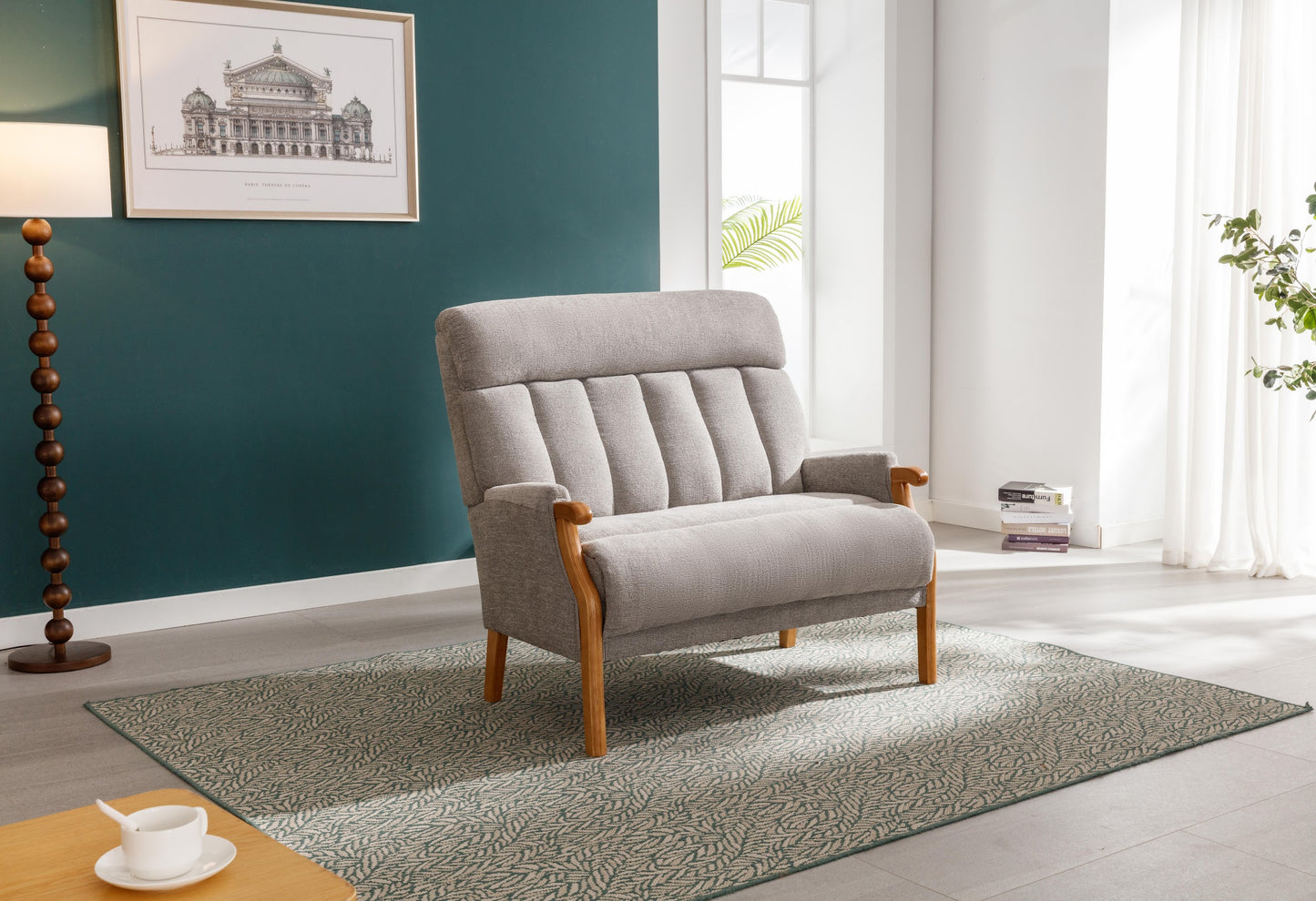 Blaze Fireside Loveseat