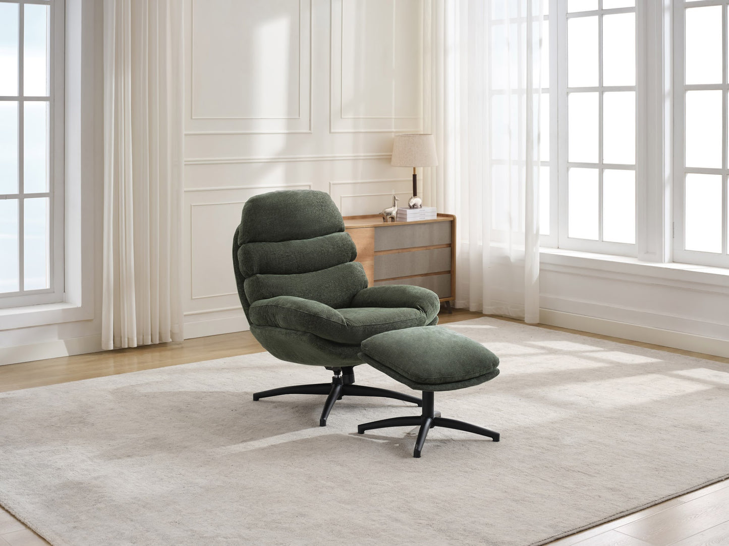 Clarke Leisure Chair with Footstool