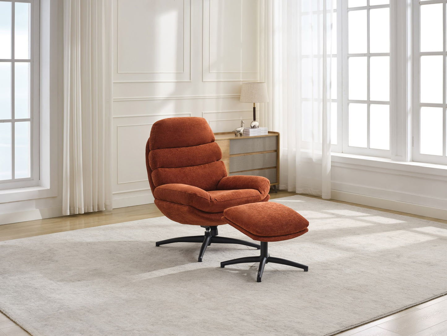 Clarke Leisure Chair with Footstool