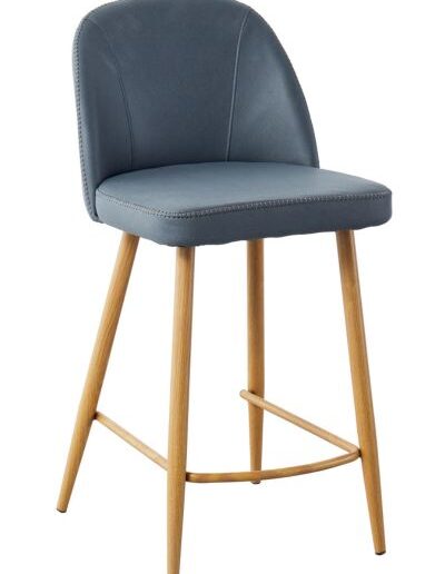 Leo Bar Stool - Oak Legs