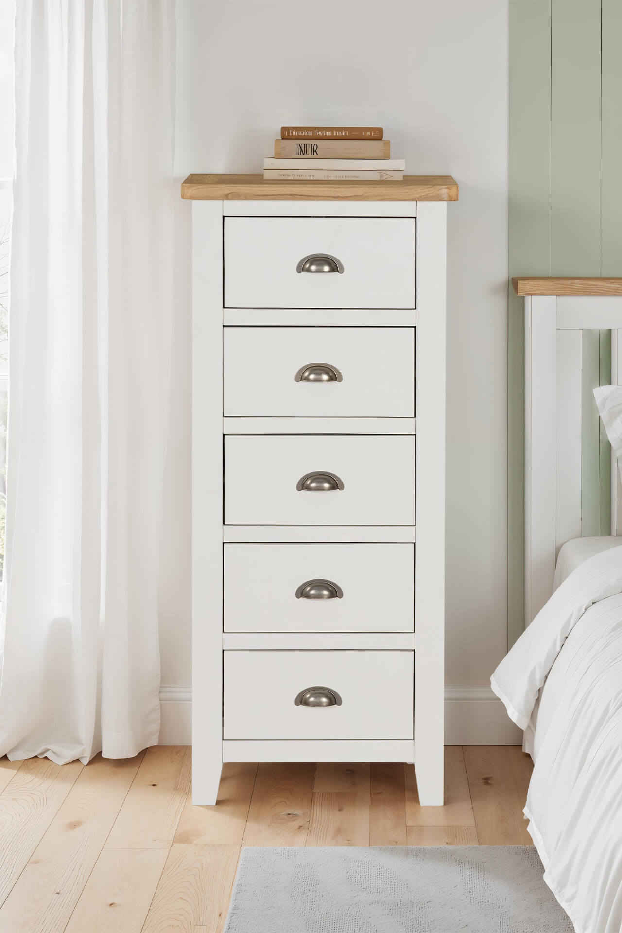 Mellor 5 Drawer Narrow Chest