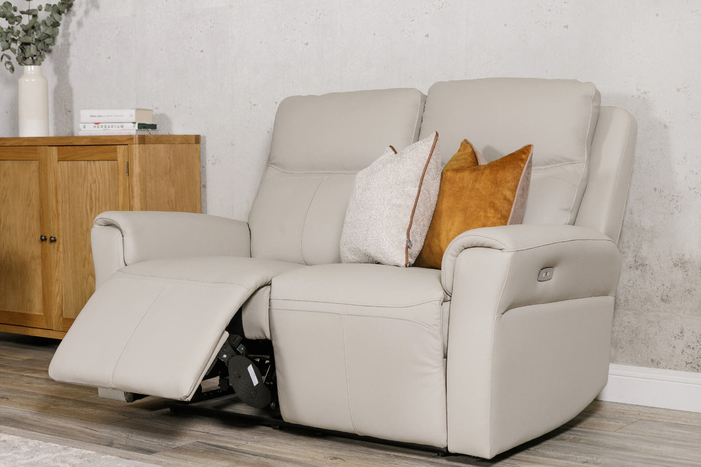 Russo 2 Seater Electric Recliner - Leather