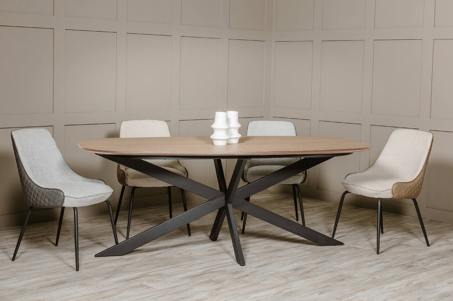Sadia 1600 Oval Dining Table