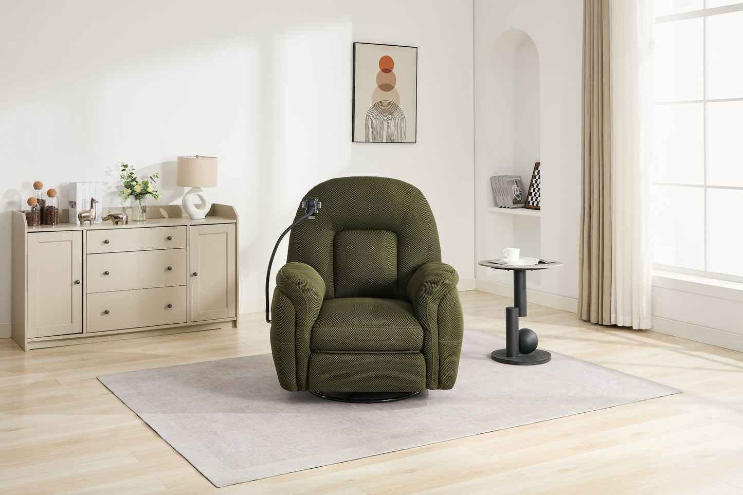 Sienna Reclining Chair with Phone Holder