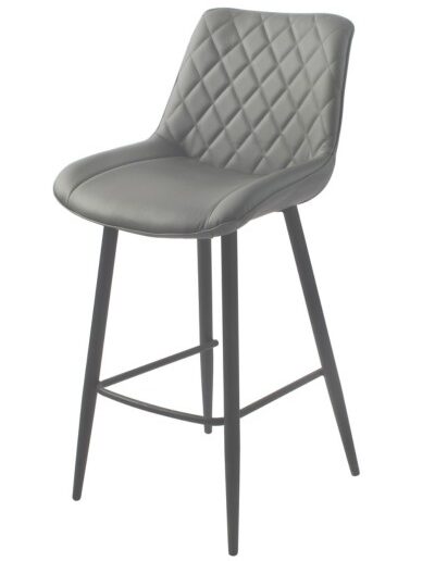 Silvia Bar Stool - Black Legs