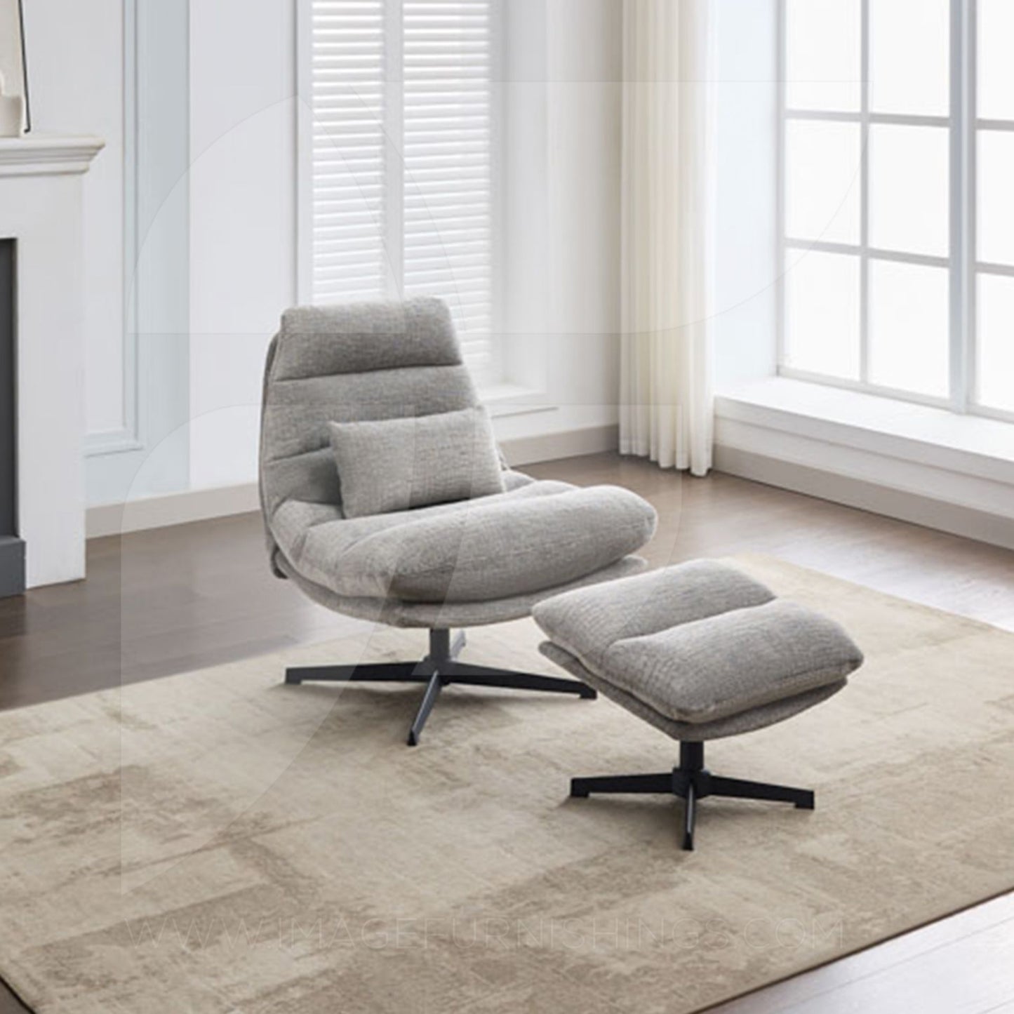 Turner  Leisure Chair w/Footstool