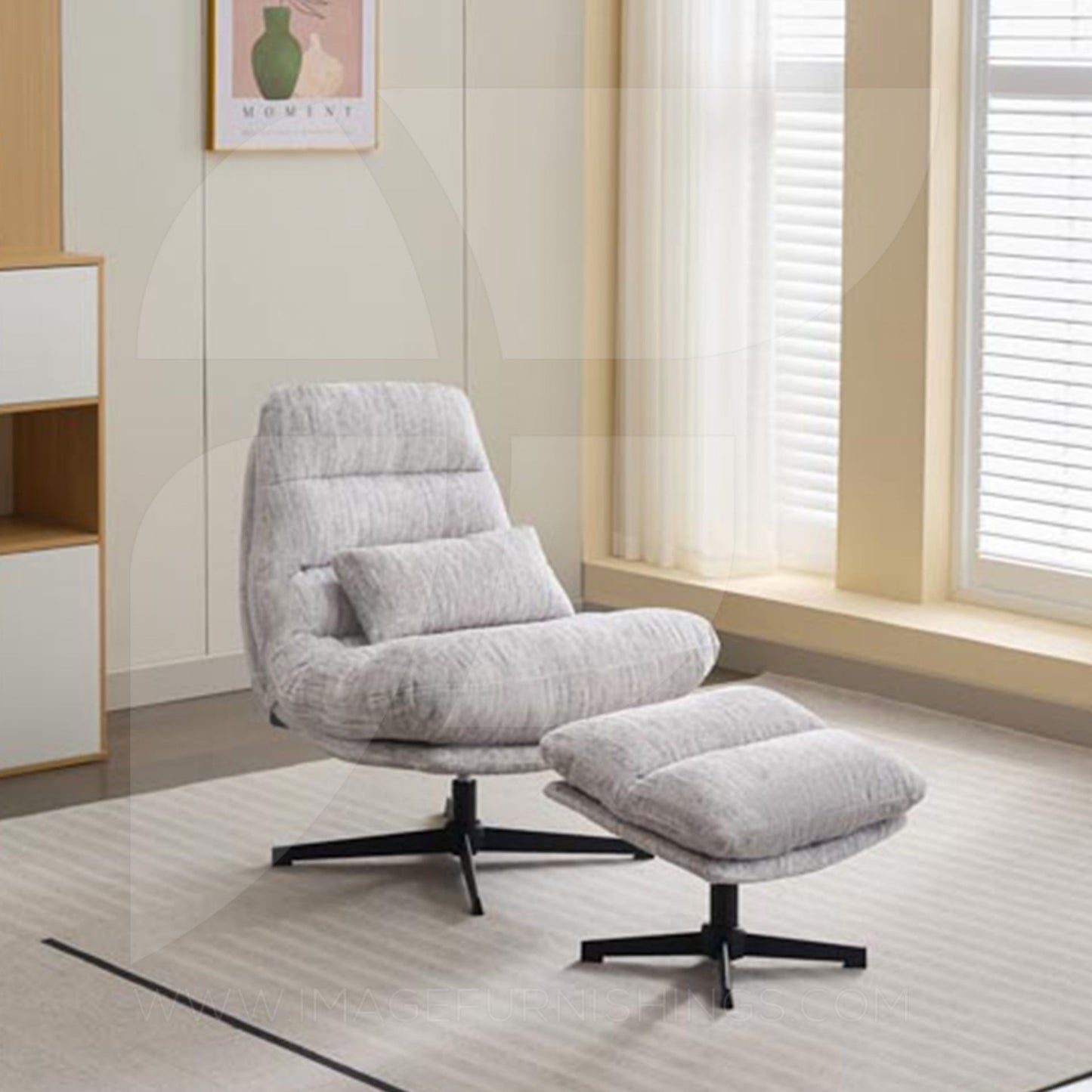 Turner  Leisure Chair w/Footstool