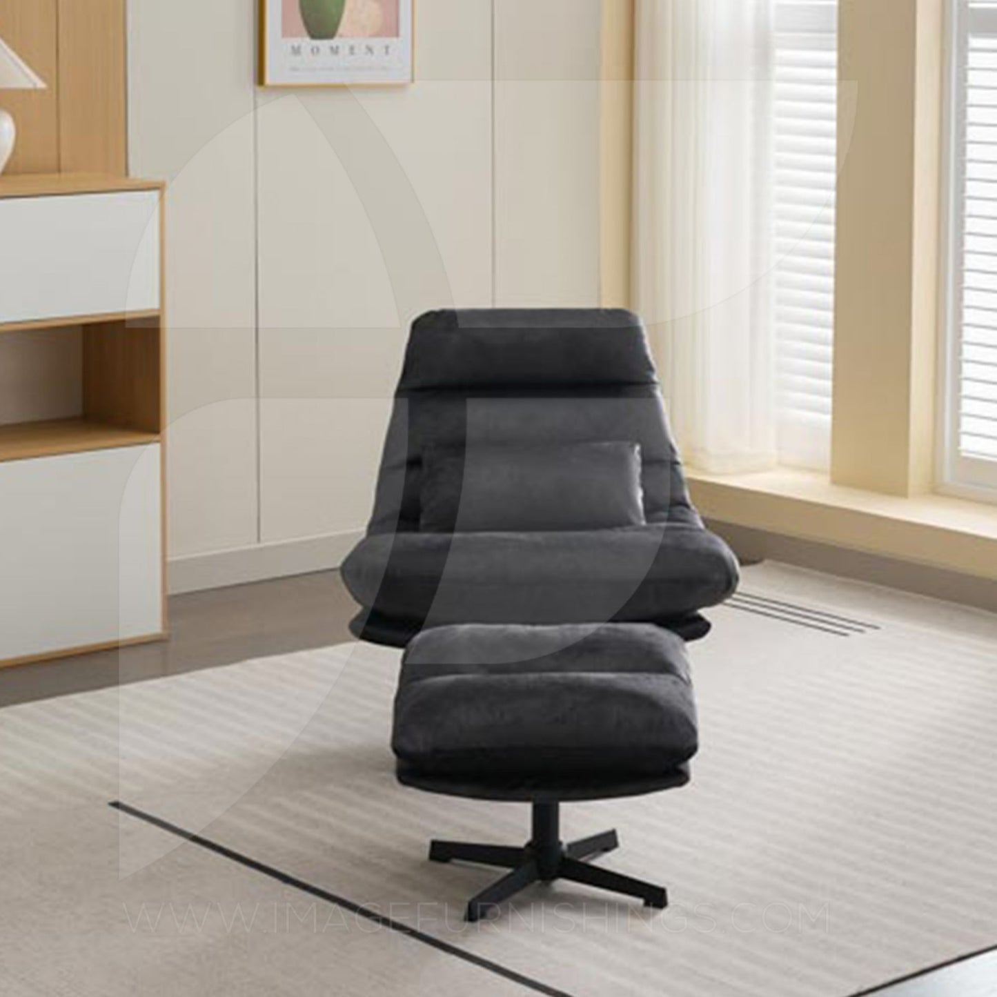 Turner  Leisure Chair w/Footstool