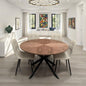 Hendrik 1.2 Metre Round Table Walnut
