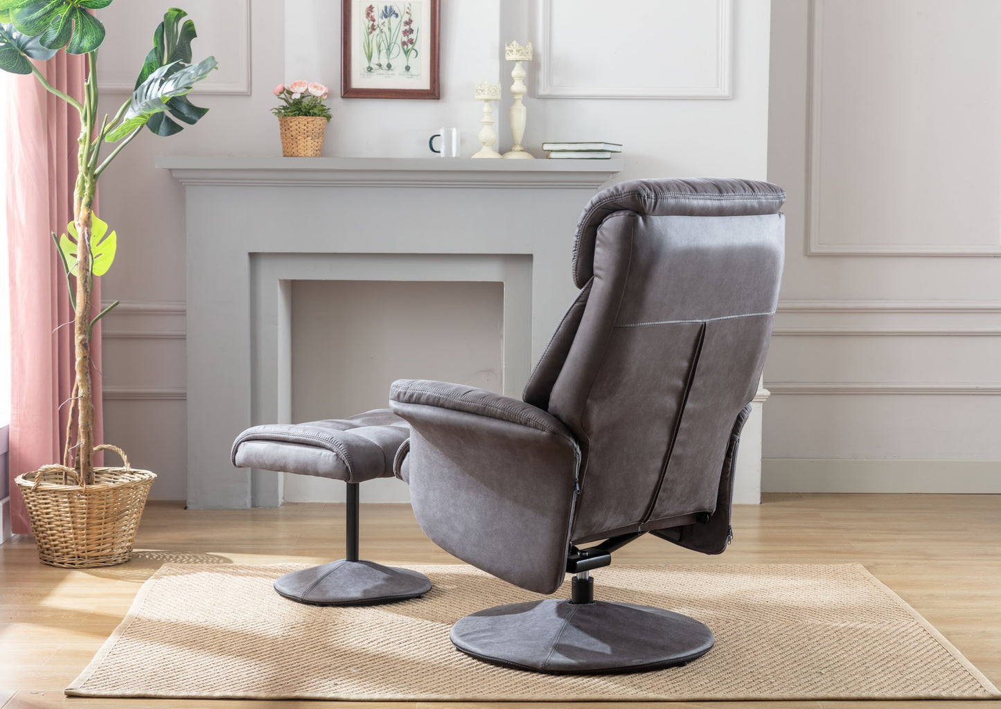 Kenmare Recliner Chair & Footstool