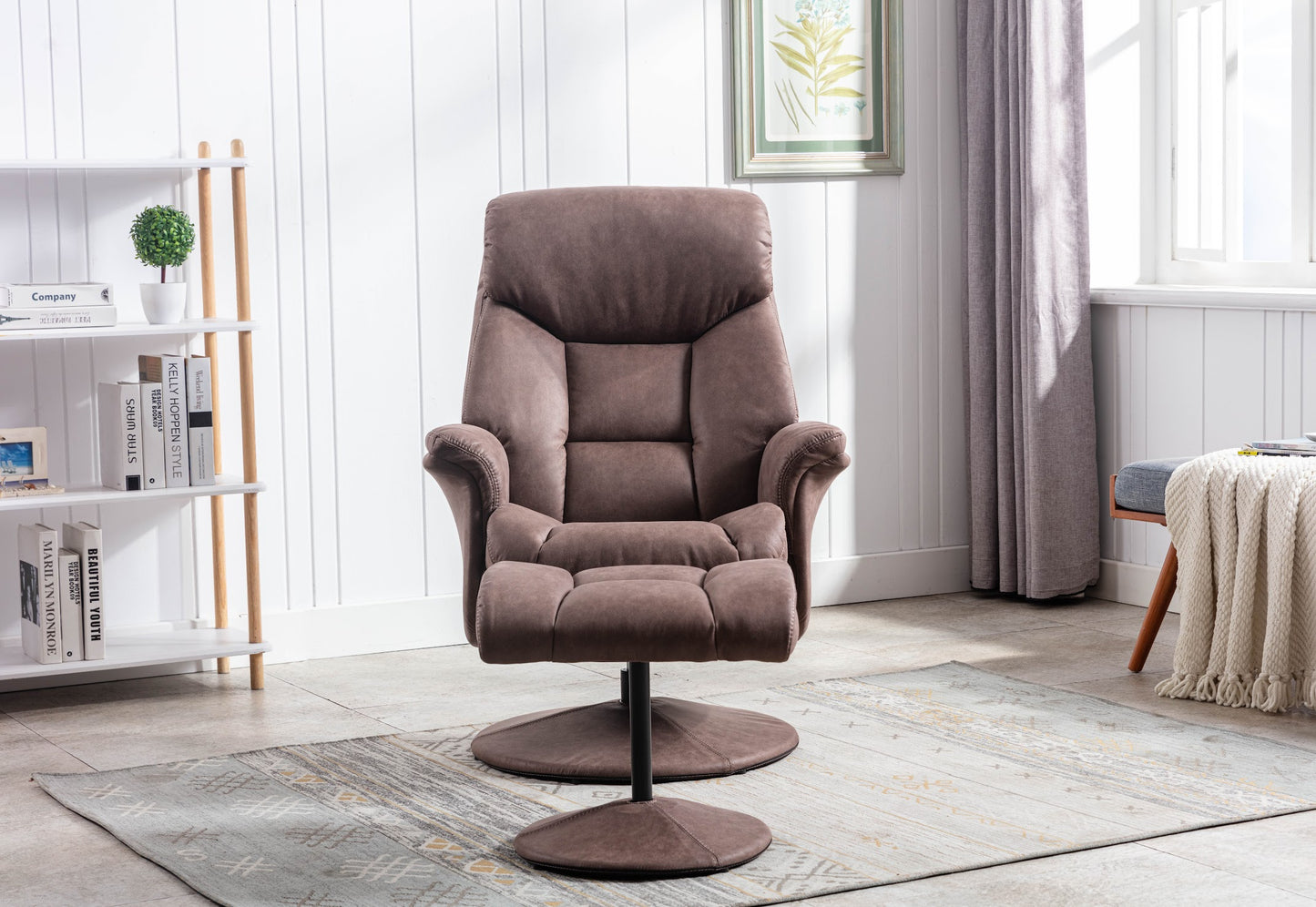 Kenmare Recliner Chair & Footstool