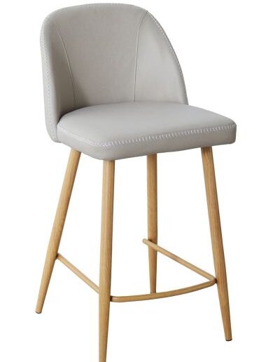 Leo Bar Stool - Oak Legs