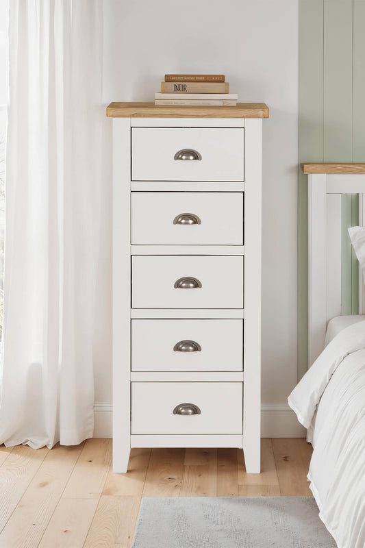 Mellor 5 Drawer Narrow Chest
