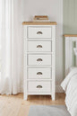 Mellor 5 Drawer Narrow Chest