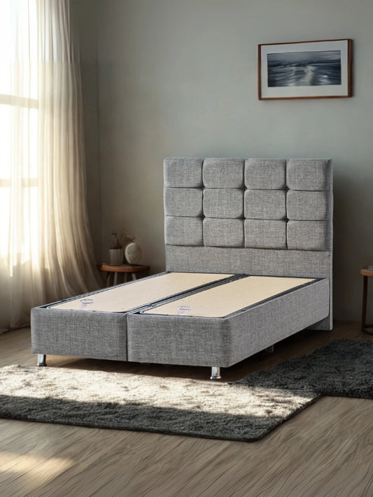 Mars Storage Ottoman - Grey