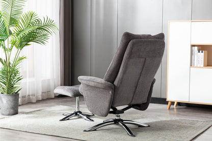 Orson Recliner Chair & Ottoman