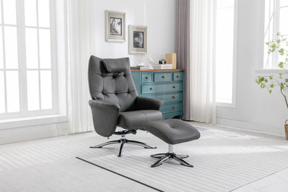 Orson Recliner Chair & Ottoman