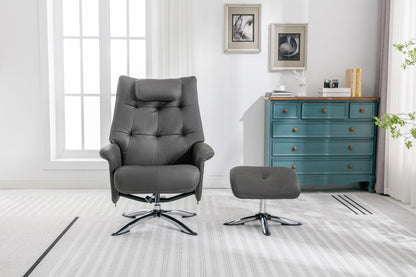 Orson Recliner Chair & Ottoman