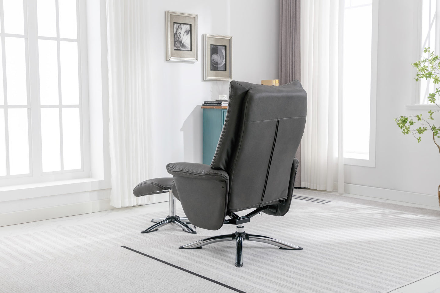 Orson Recliner Chair & Ottoman