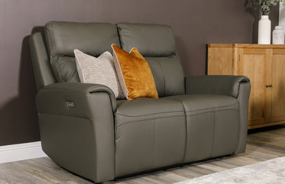 Russo 2 Seater Electric Recliner - Leather