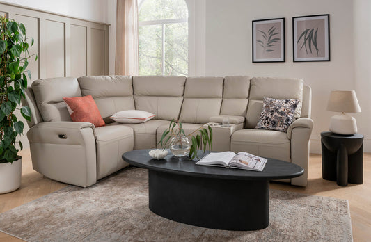 Russo - Corner Group Electric Recliner (4pcs) - Leather