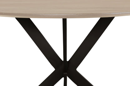 Sadia 1100 Round Dining Table Oak