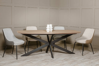 Sadia 1600 Oval Dining Table