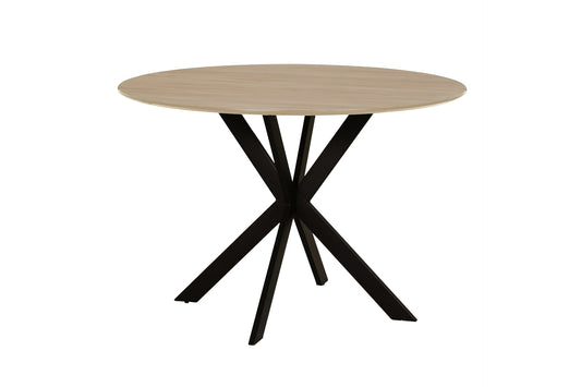 Sadia 1100 Round Dining Table Oak