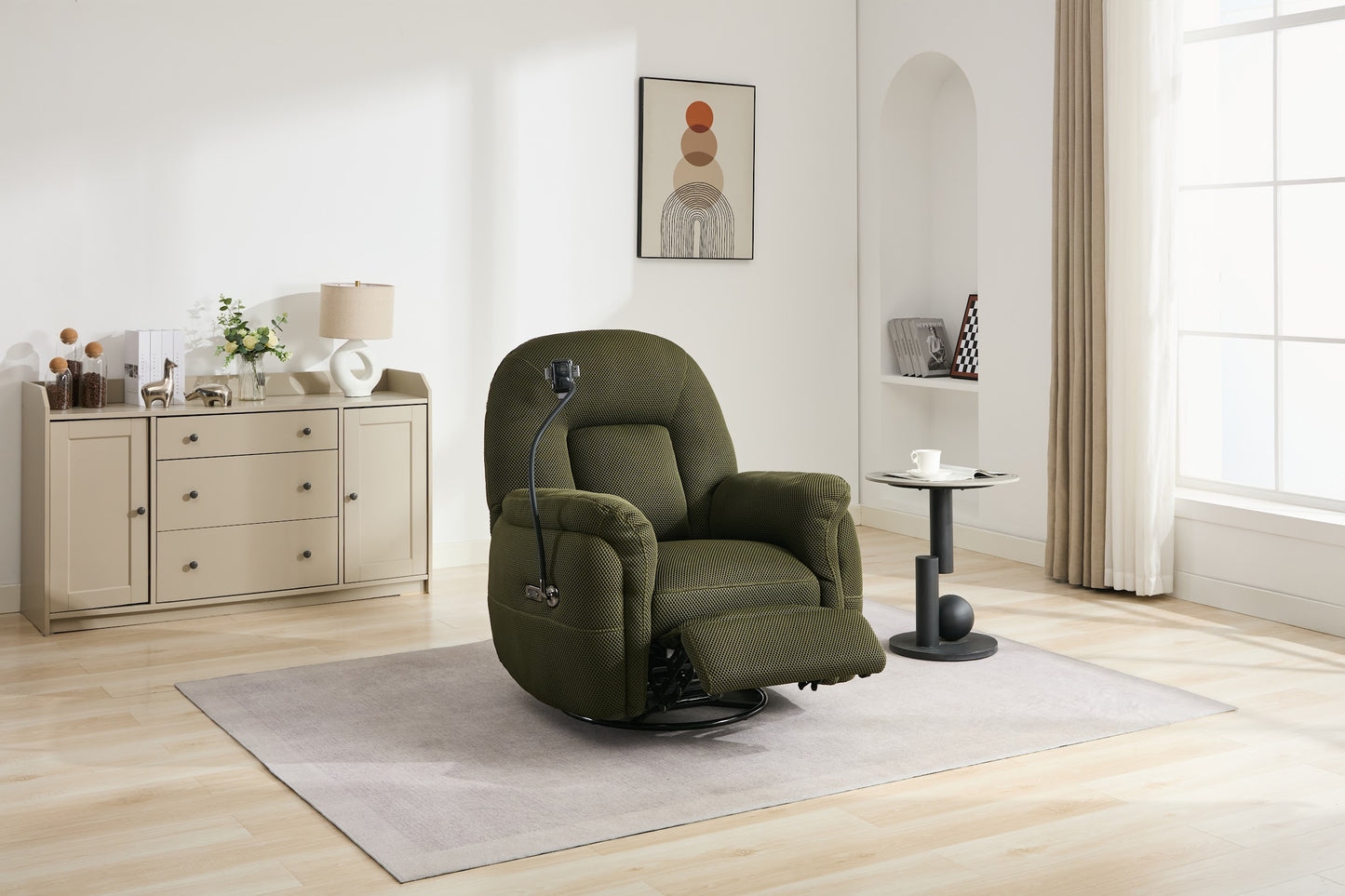 Sienna Reclining Chair with Phone Holder