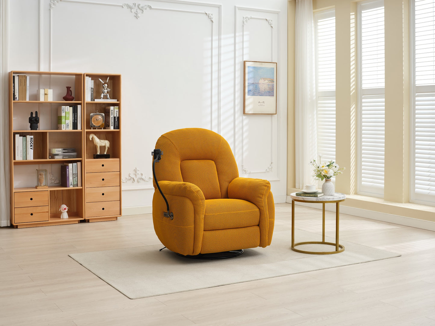 Sienna Reclining Chair with Phone Holder