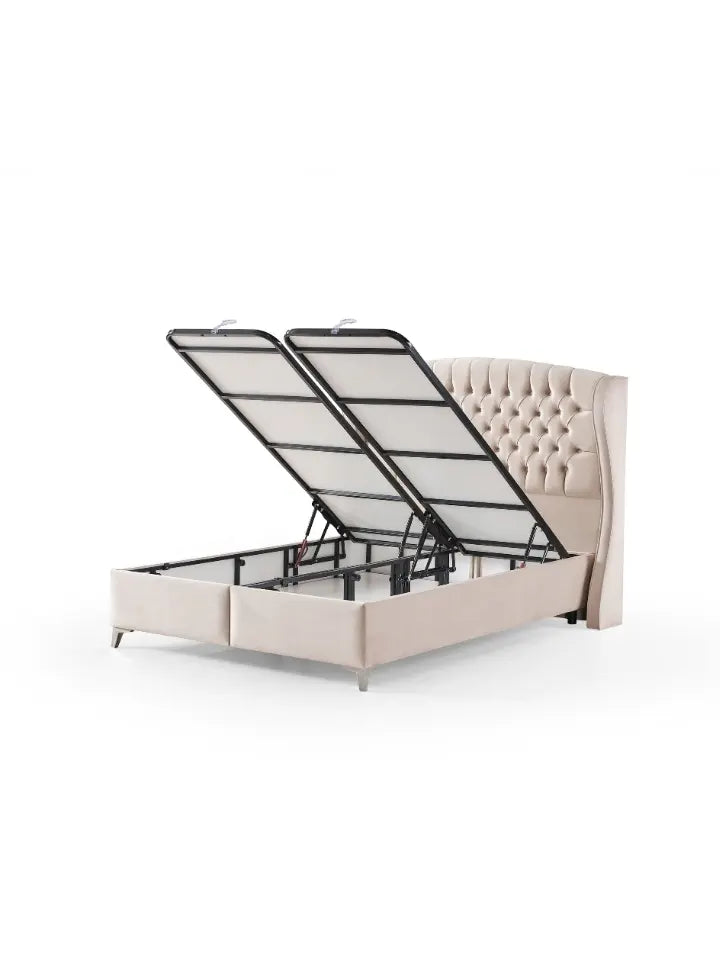 Venus Storage Ottoman - Beige